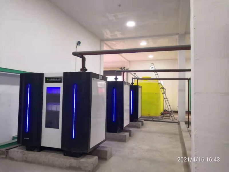Usine de désinfection des eaux de Jiangxi Jian - Générateur d'hypochlorite de sodium